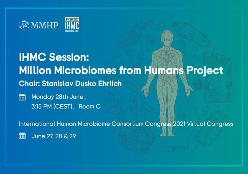 Meeting Invitation | IHMC Session: Million Microbiomes from Humans Project